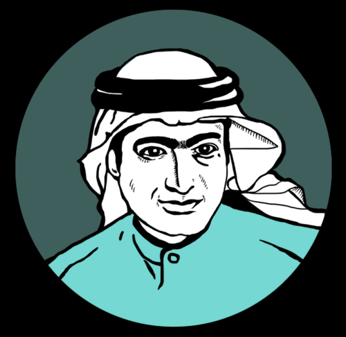 Portrait of Ahmed Mansoor