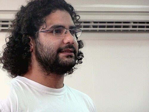 Portrait of Alaa Abd El-Fattah