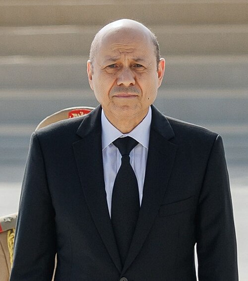 Portrait of Rashad al-Alimi