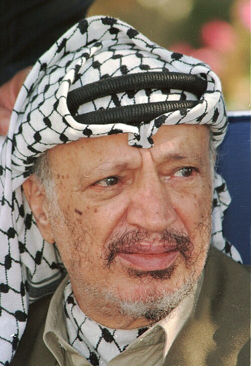 Portrait of Yasser Arafat