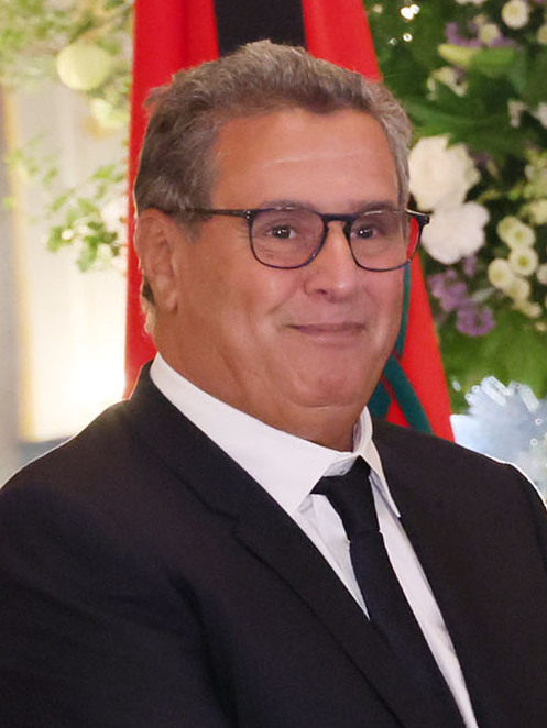 Portrait of Aziz Akhannouch