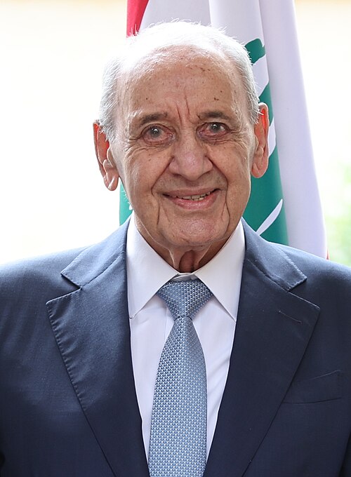 Portrait of Nabih Berri