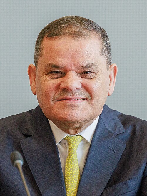 Portrait of Abdul Hamid Dbeibeh