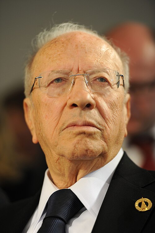 Portrait of Beji Caid Essebsi