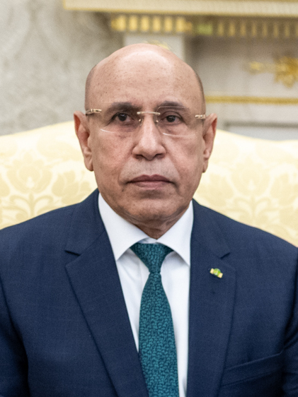 Portrait of Mohamed Ould Ghazouani