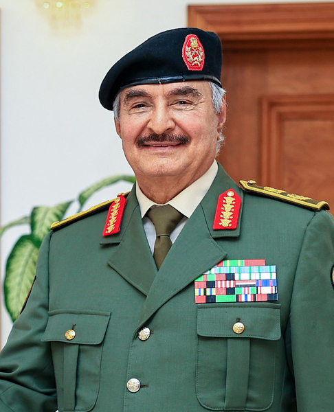 Portrait of Khalifa Haftar