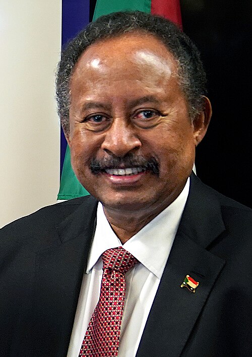 Portrait of Abdalla Hamdok