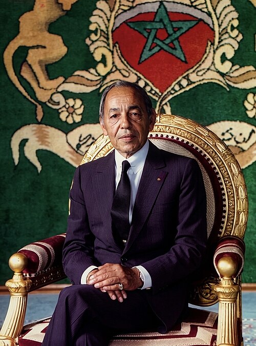 Portrait of King Hassan II
