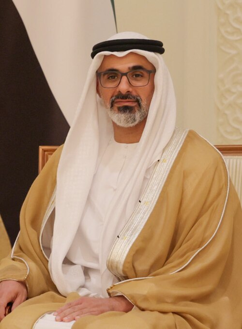 Portrait of Khaled bin Mohamed bin Zayed