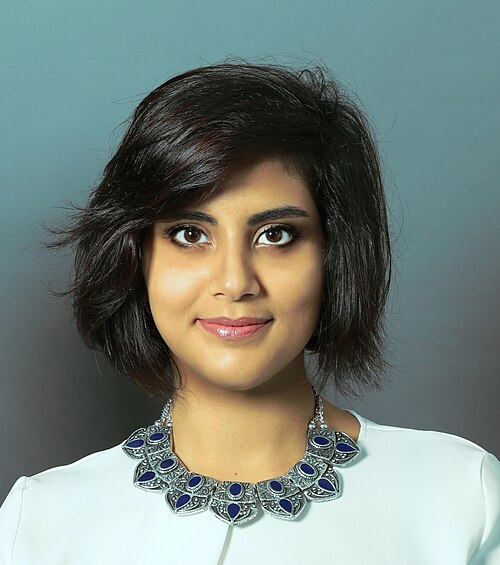 Portrait of Loujain al-Hathloul