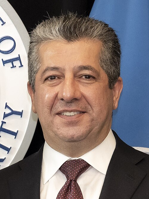 Portrait of Masrour Barzani