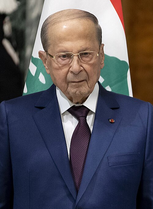 Portrait of Michel Aoun