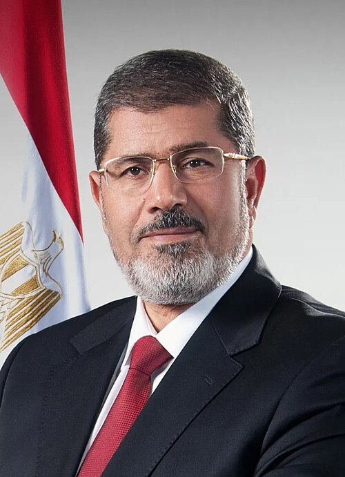 Portrait of Mohamed Morsi