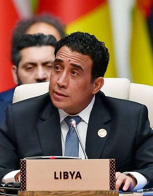 Portrait of Mohammed al-Menfi