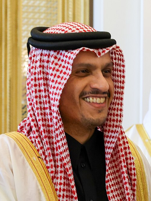 Portrait of Mohammed bin Abdulrahman Al Thani