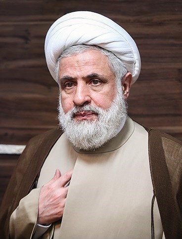 Portrait of Naim Qassem