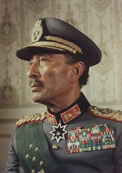 Portrait of Anwar Sadat