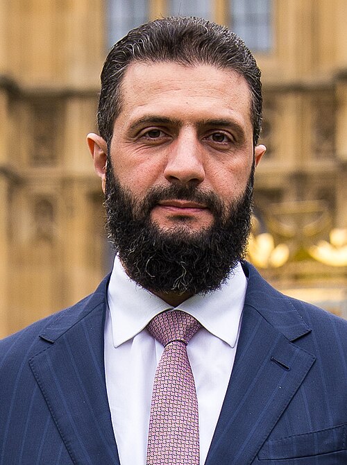 Portrait of Ahmad al-Sharaa